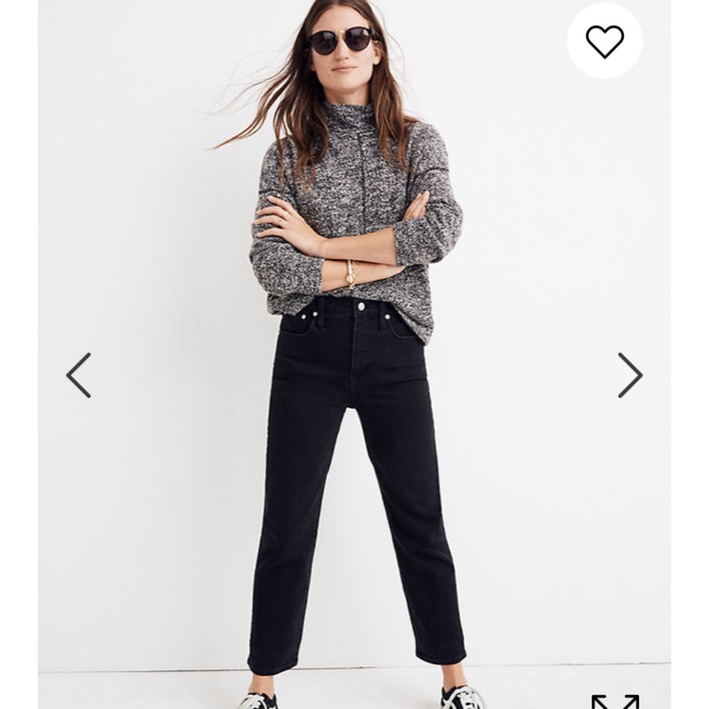 Madewell Classic Straight Jean Lunar Wash